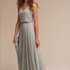 BHLDN Jenny Yoo Inesse Dress-Morning Mist